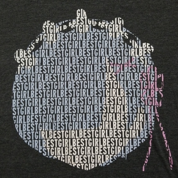 3/$15 Red Bubble Best Girl Tee - Picture 4 of 5